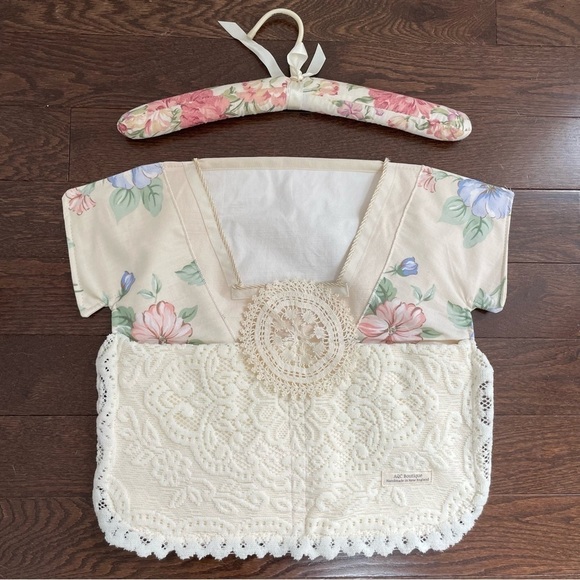 Handmade Lace T-Shirt Closet Cubby Storage Hanger Pouch - Picture 5 of 10